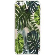 Прозрачный чехол Uprint Apple iPhone 5 / 5S / 5SE Palm Tree