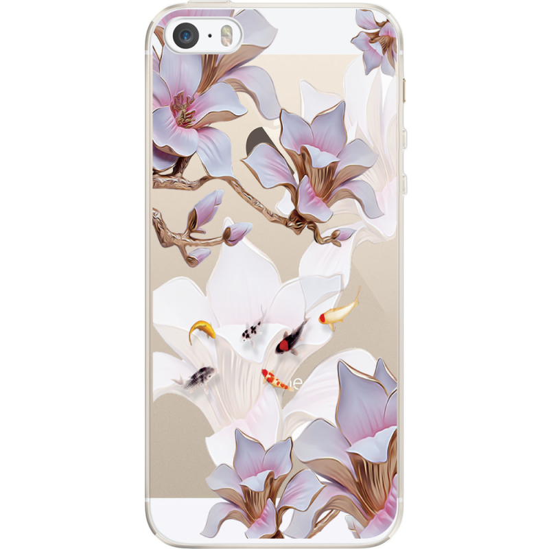 Прозрачный чехол Uprint Apple iPhone 5 / 5S / 5SE Chinese Magnolia