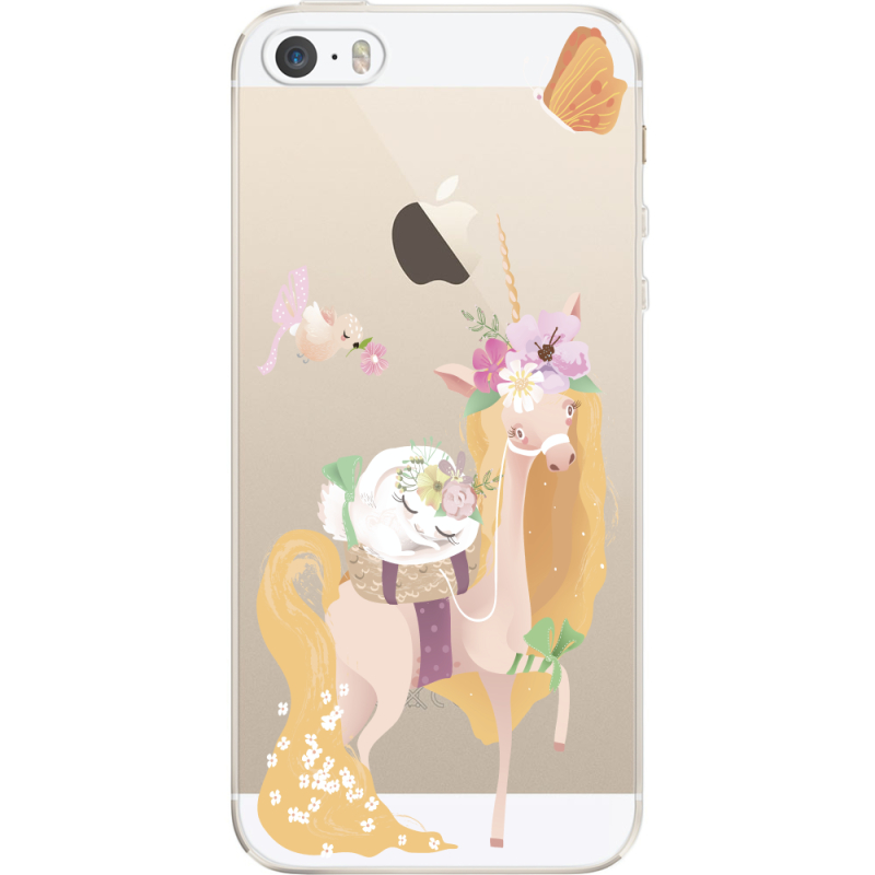 Прозрачный чехол Uprint Apple iPhone 5 / 5S / 5SE Uni Blonde