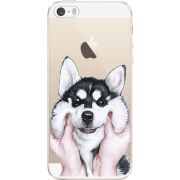 Прозрачный чехол Uprint Apple iPhone 5 / 5S / 5SE Husky