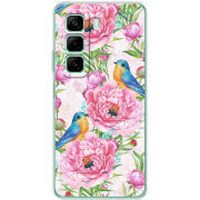 Чохол BoxFace Infinix Hot 50 Pro Birds and Flowers