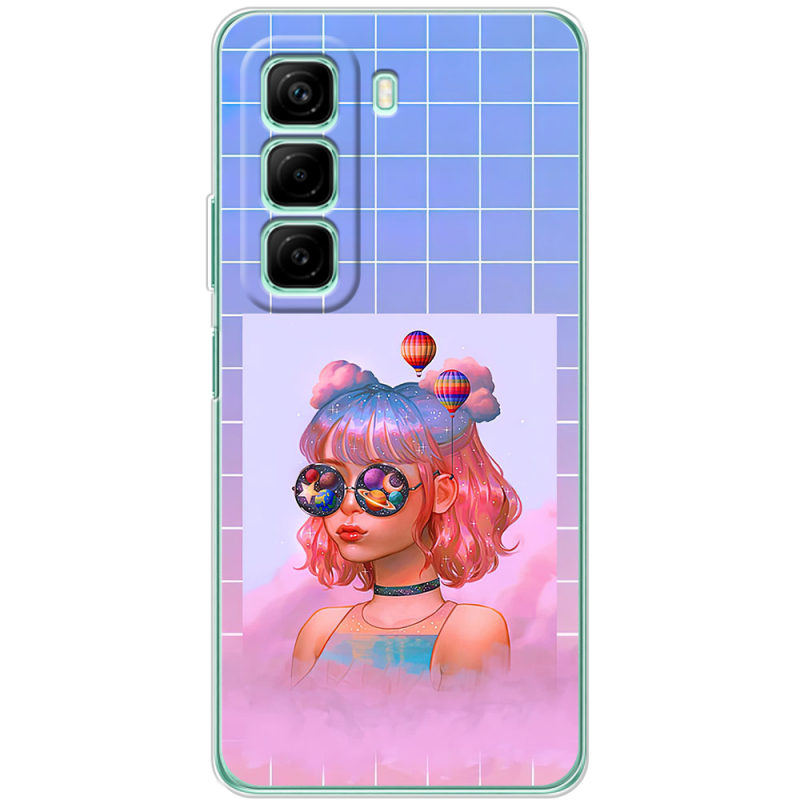 Чохол BoxFace Infinix Hot 50 Pro Girl in the Clouds