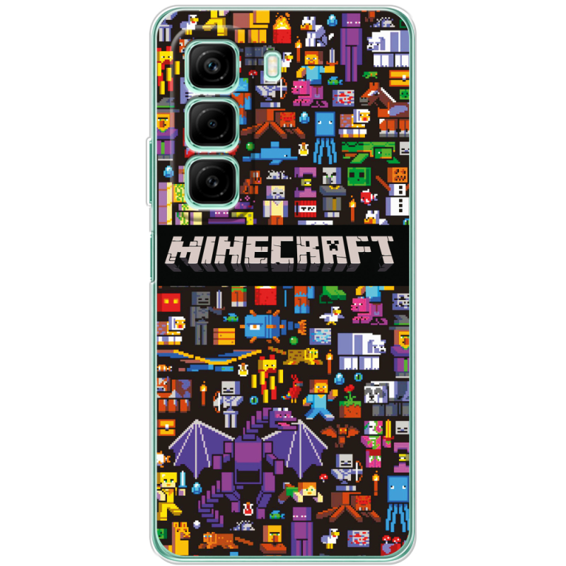 Чохол BoxFace Infinix Hot 50 Pro Minecraft Mobbery