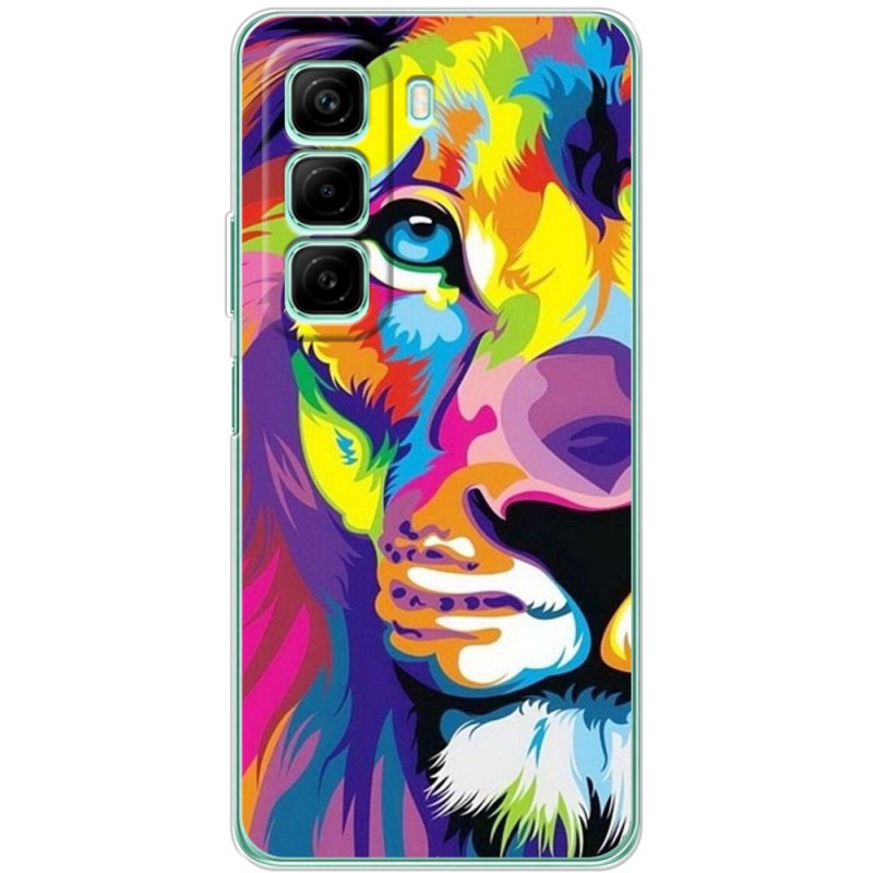 Чохол BoxFace Infinix Hot 50 Pro Frilly Lion