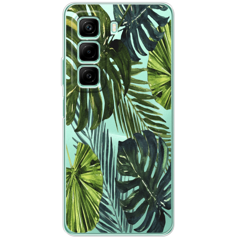 Прозорий чохол BoxFace Infinix Hot 50 Pro Palm Tree