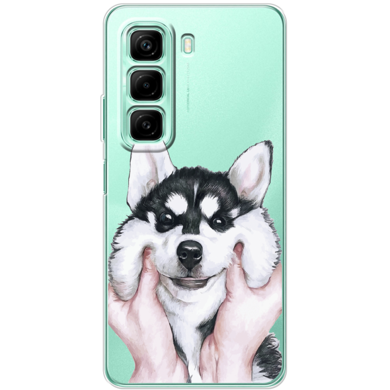 Прозорий чохол BoxFace Infinix Hot 50 Pro Husky