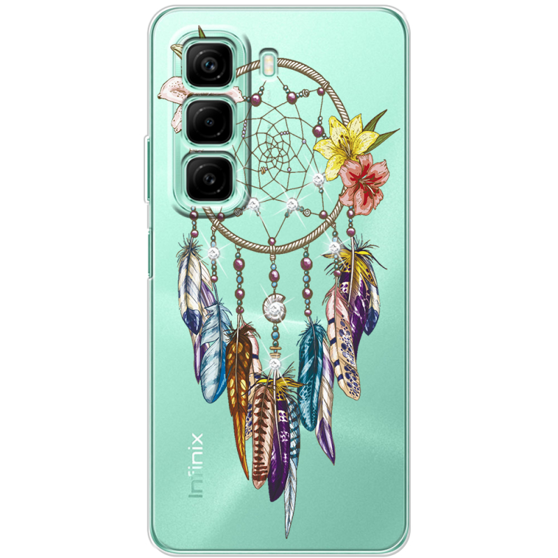 Чохол зі стразами Infinix Hot 50 Pro Dreamcatcher