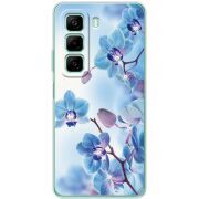 Чохол зі стразами Infinix Hot 50 Pro Orchids