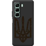 Чорний чохол BoxFace Infinix Hot 50 Pro Ukrainian Trident