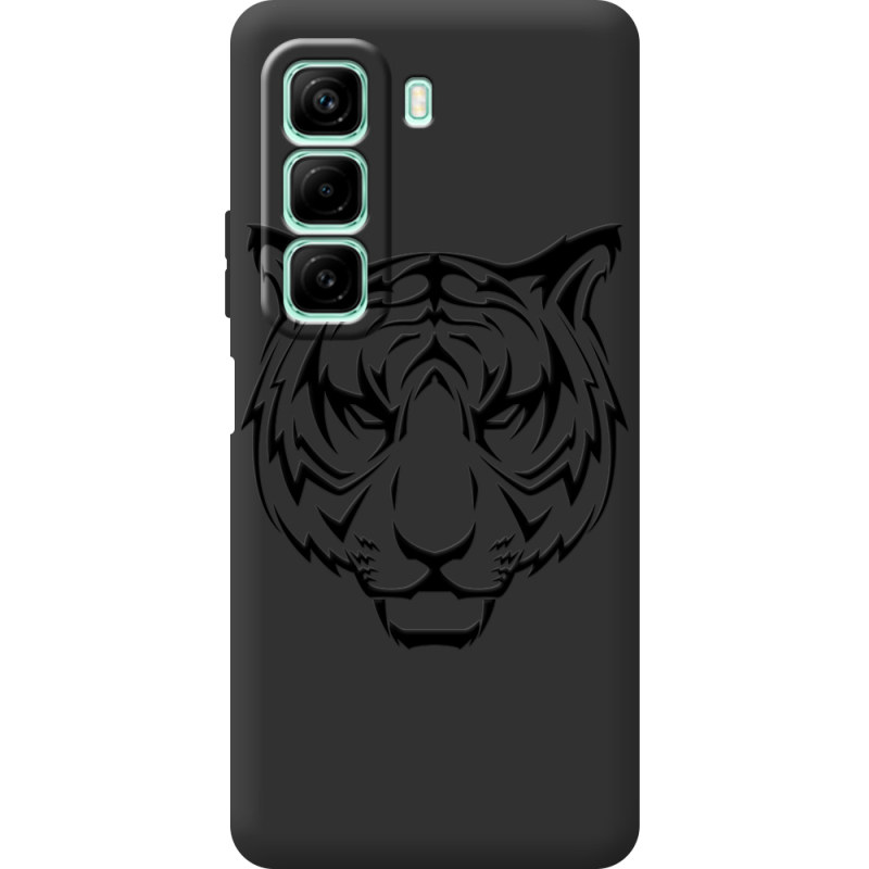 Чорний чохол BoxFace Infinix Hot 50 Pro Tiger