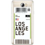 Прозрачный чехол Uprint Huawei Y5 2 Ticket Los Angeles