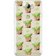 Прозрачный чехол Uprint Huawei Y5 2 Pattern Baby Yoda