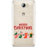 Прозрачный чехол Uprint Huawei Y5 2 Merry Christmas