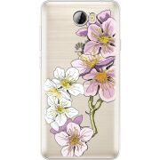Прозрачный чехол Uprint Huawei Y5 2 Cherry Blossom