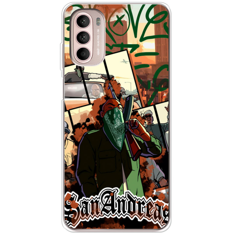 Чохол BoxFace Motorola Moto G52 GTA San Andreas