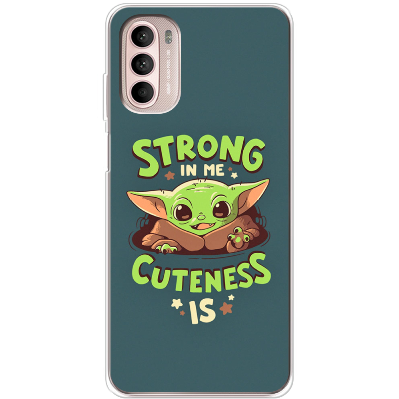 Чохол BoxFace Motorola Moto G52 Strong in me Cuteness is