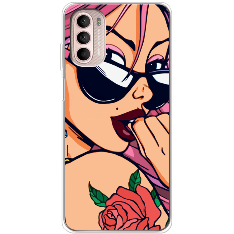 Чохол BoxFace Motorola Moto G52 Pink Girl