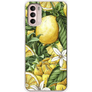 Чохол BoxFace Motorola Moto G52 Lemon Pattern