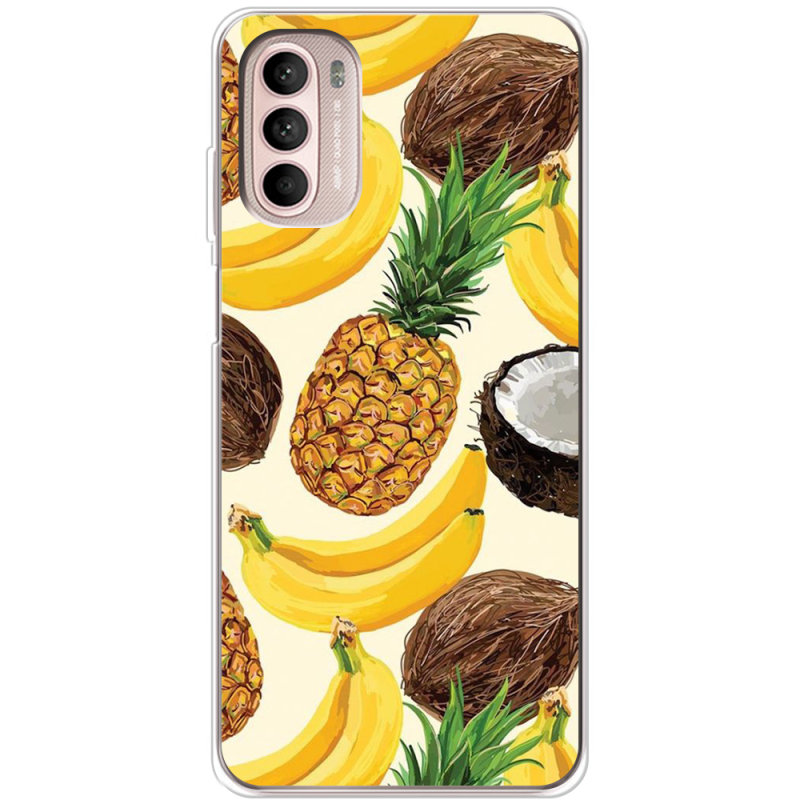 Чохол BoxFace Motorola Moto G52 Tropical Fruits