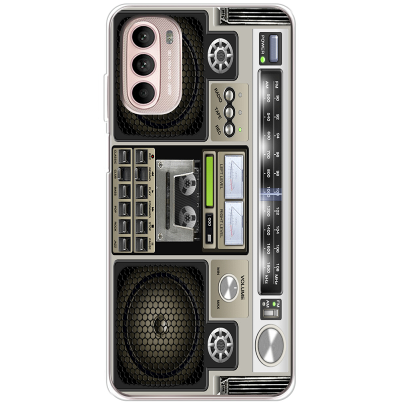 Чохол BoxFace Motorola Moto G52 Old Boombox