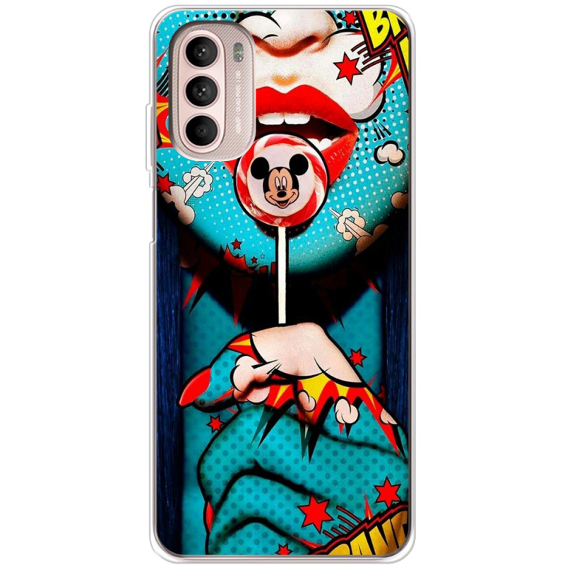 Чохол BoxFace Motorola Moto G52 Girl Pop Art