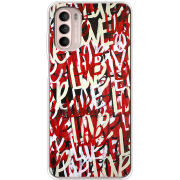 Чохол BoxFace Motorola Moto G52 Love Graffiti