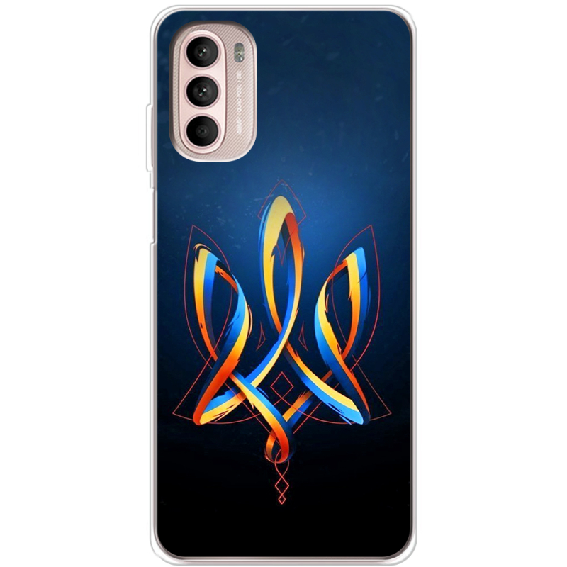 Чохол BoxFace Motorola Moto G52 Ukrainian Emblem