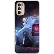 Чохол BoxFace Motorola Moto G52 Silver Car