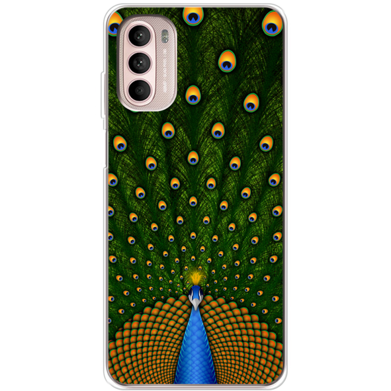 Чохол BoxFace Motorola Moto G52 Peacocks Tail