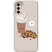 Чохол BoxFace Motorola Moto G52 Love Cookies