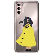 Прозорий чохол BoxFace Motorola Moto G52 Just a Girl