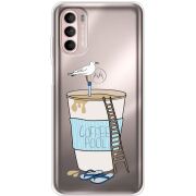Прозорий чохол BoxFace Motorola Moto G52 