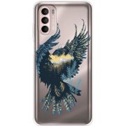 Прозорий чохол BoxFace Motorola Moto G52 Eagle