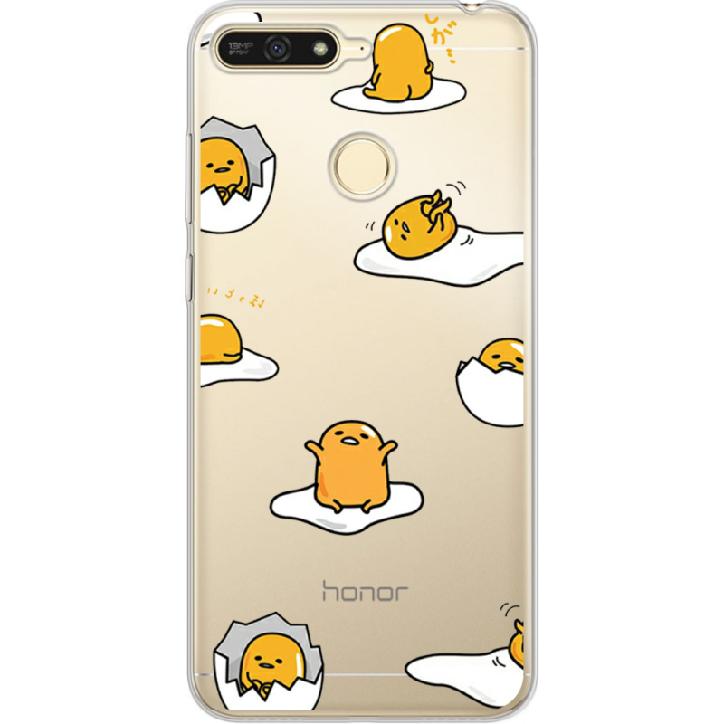 Прозрачный чехол Uprint Huawei Y6 Prime 2018 / Honor 7A Pro Gudetama