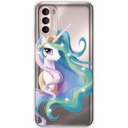 Чохол зі стразами Motorola Moto G52 Unicorn Queen