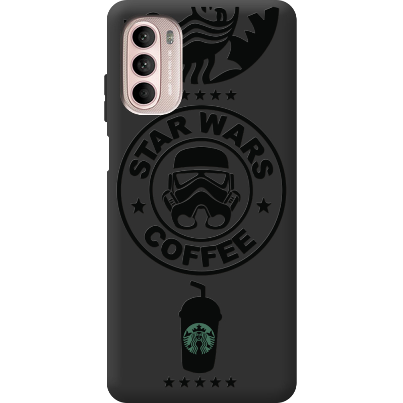 Чорний чохол BoxFace Motorola Moto G52 Dark Coffee