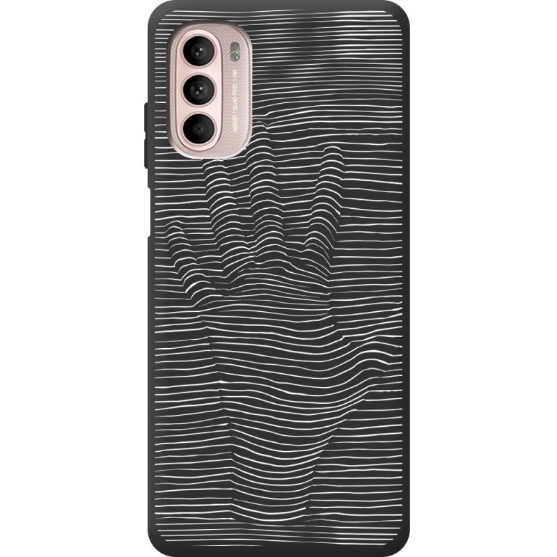 Чорний чохол BoxFace Motorola Moto G52 Optical Hand