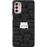 Чорний чохол BoxFace Motorola Moto G52 
