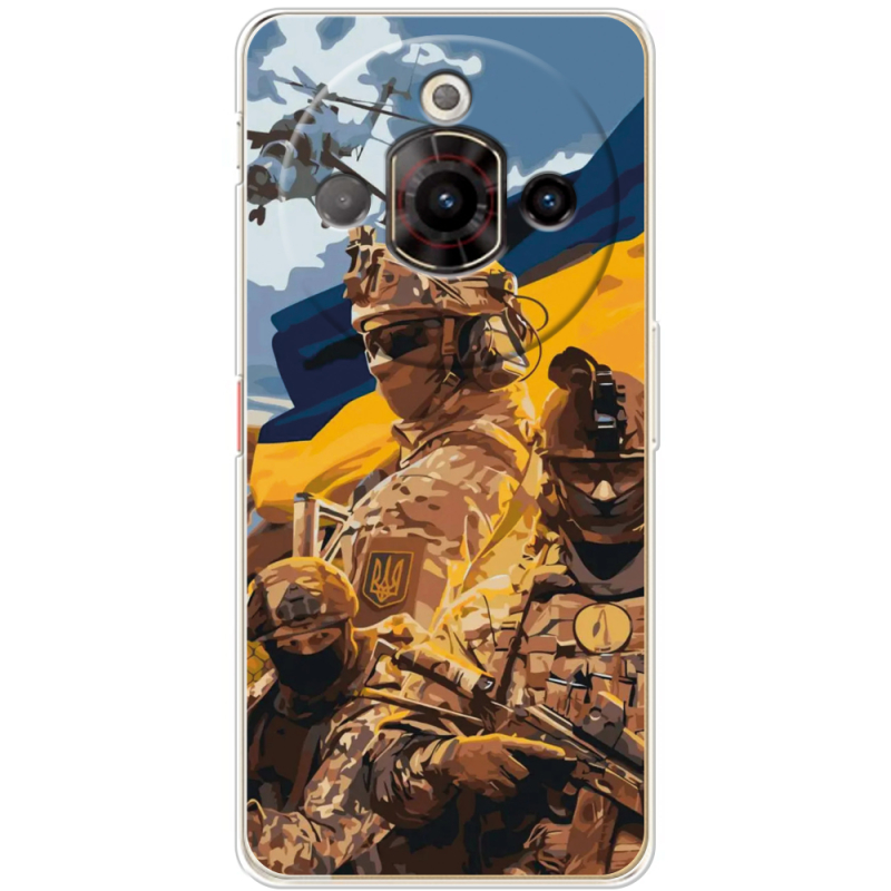 Чохол BoxFace Nubia Focus Pro Воїни ЗСУ