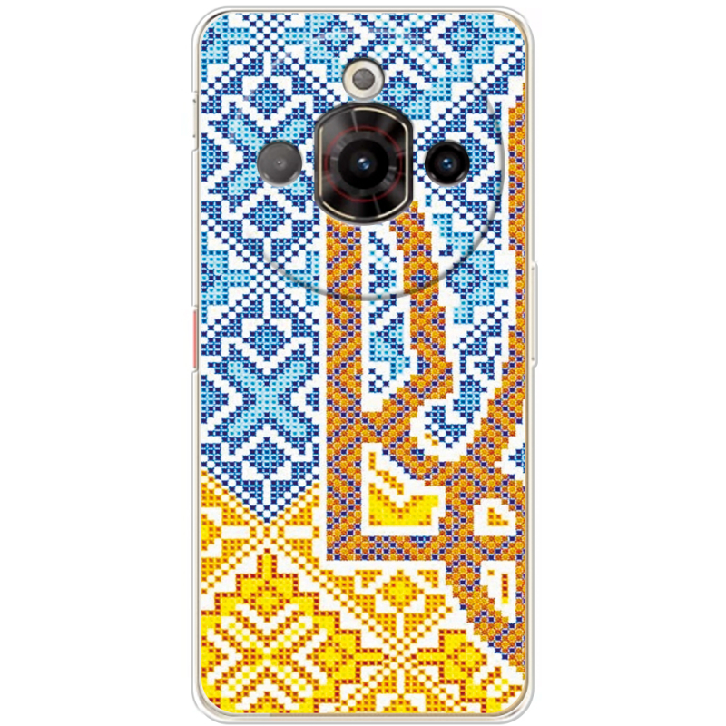 Чохол BoxFace Nubia Focus Pro Тризуб Вишивка