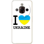 Чохол BoxFace Nubia Focus Pro I love Ukraine