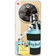 Прозорий чохол BoxFace Nubia Focus Pro 5G City Girl