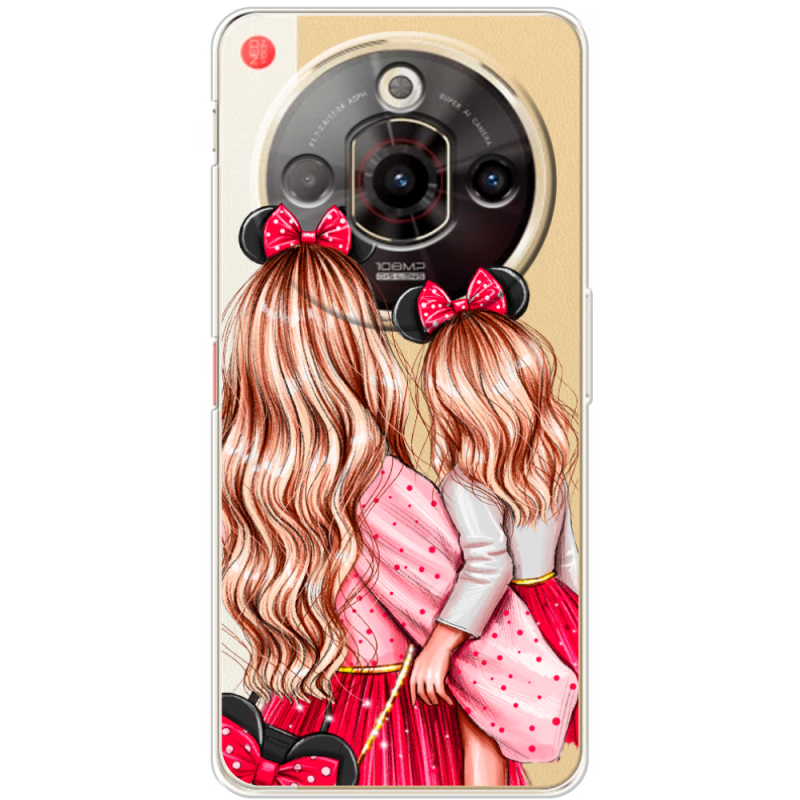 Прозорий чохол BoxFace Nubia Focus Pro 5G Mouse Girls