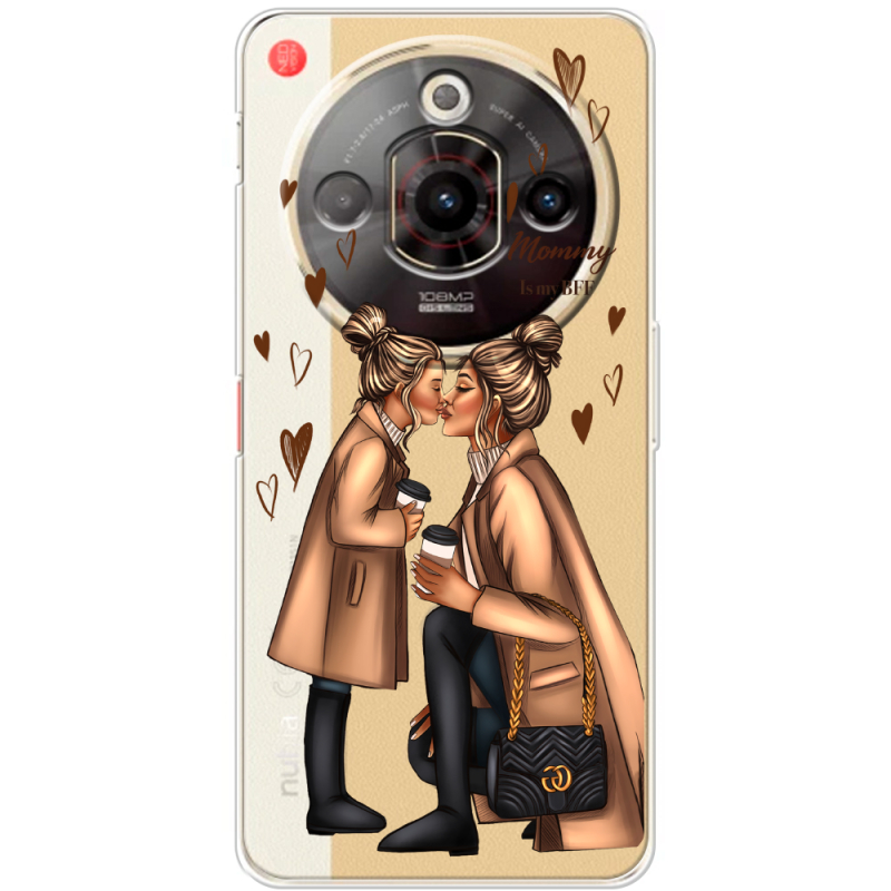 Прозорий чохол BoxFace Nubia Focus Pro Mommy Is My BFF