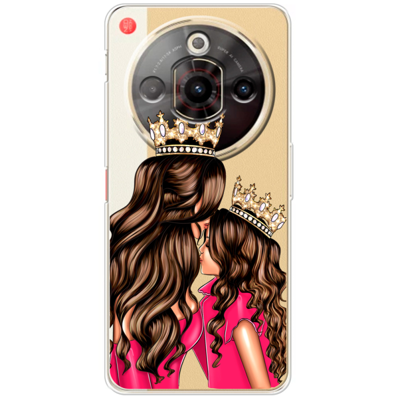 Прозорий чохол BoxFace Nubia Focus Pro 5G Queen and Princess