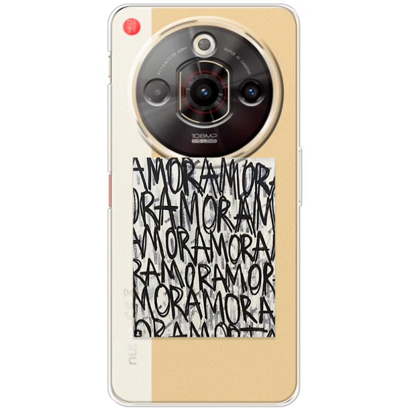 Прозорий чохол BoxFace Nubia Focus Pro 5G Amor Amor