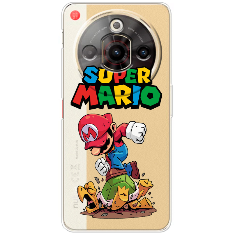 Прозорий чохол BoxFace Nubia Focus Pro 5G Super Mario