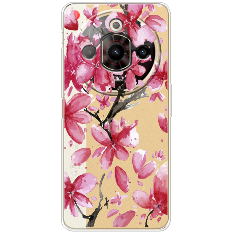 Прозорий чохол BoxFace Nubia Focus Pro 5G Pink Magnolia