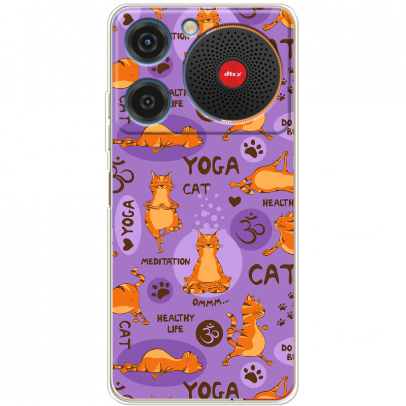 Чохол BoxFace ZTE Nubia Music Yoga Cat