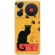 Чохол BoxFace ZTE Nubia Music Noir Cat